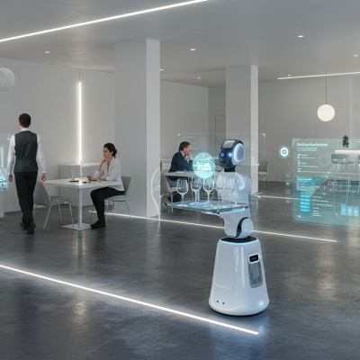 robot-restaurant-automatisation-gestion-personnel-qualite-service