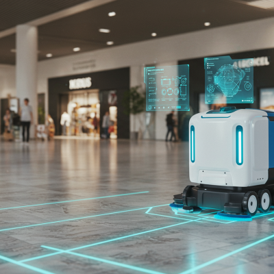 robot-laveur-sol-autonome-centre-commercial