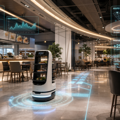 integrer-robot-serveur-food-court-rentabilite