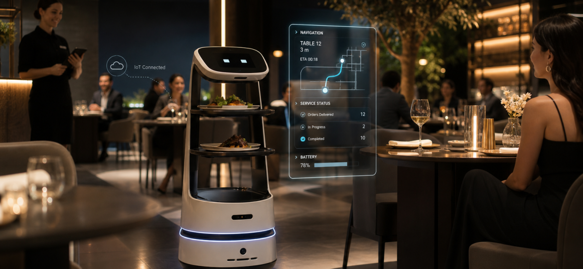 robot-serveur-connecte-ameliorer-experience-client-restaurant